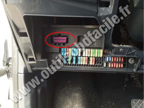 Seat Ibiza 4 OBD2 connector