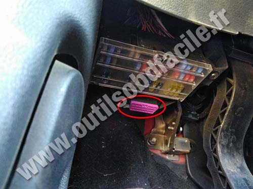 Seat Mii - OBD port