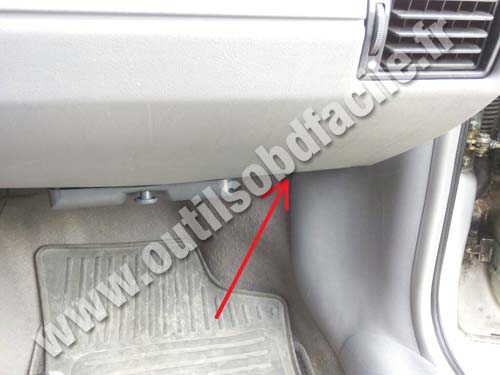 Skoda Felicia storage compartment