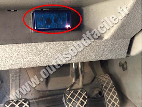 Skoda Octavia - OBD II socket