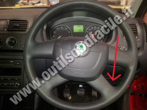 Skoda Roomster dashboard