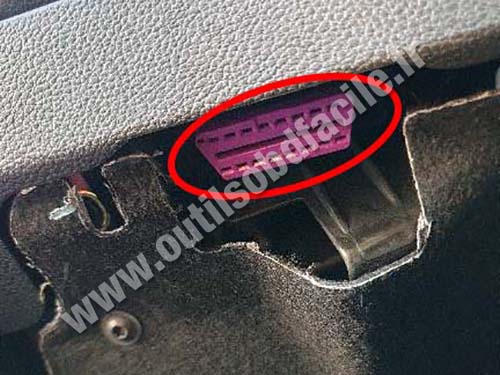 Skoda Scala - OBD socket