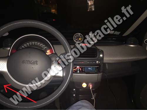 Smart Fortwo dashboard