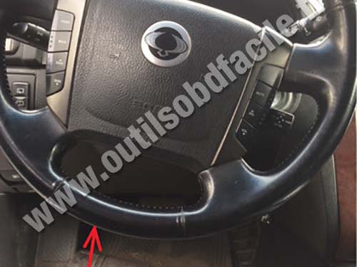 Ssangyon Rexton Y200 dashboard