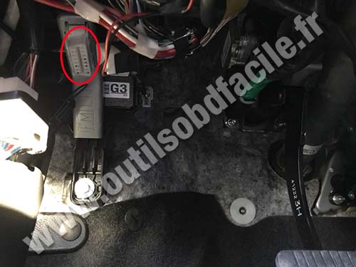 Subaru Forester - OBD socket