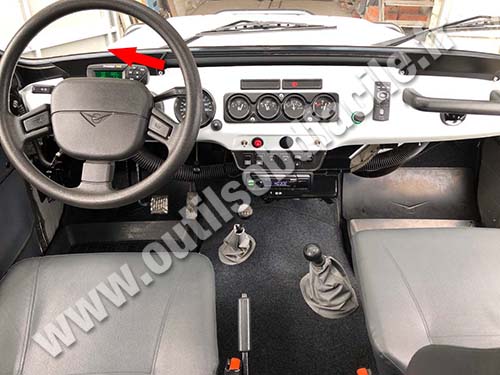 Uaz Hunter - Dashboard