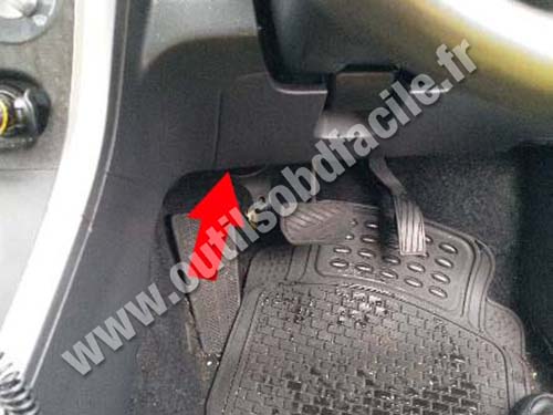 Vauxhall Agila B - Pedals