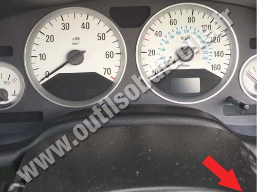 Vauxhall Astra G - Instrument panel