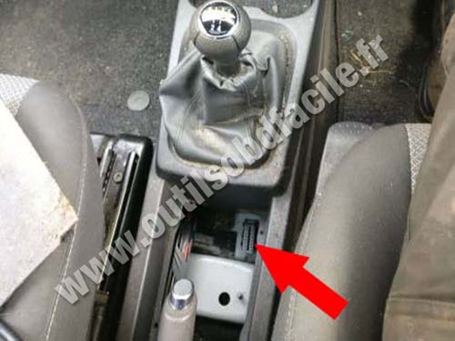 Opel Meriva A - Gear lever