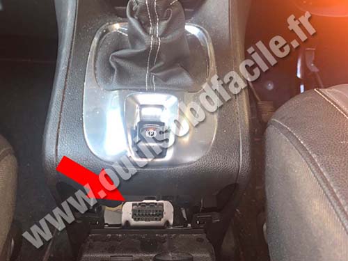 Vauxhall Meriva B - Gear lever