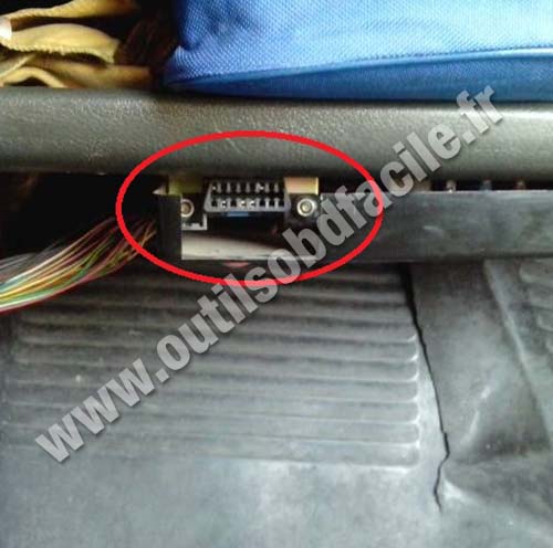 Vaz 21099 OBD2 port