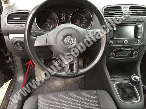 Vokswagen Golf VI dashboard