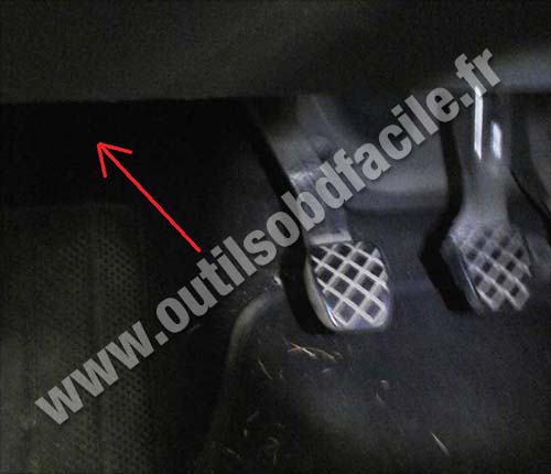 Volkswagen Polo pedals