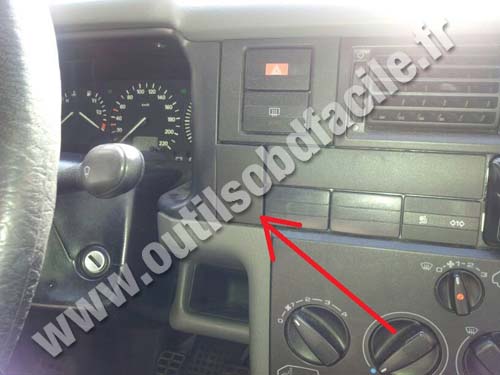 Volkswagen Transporter T4 central console