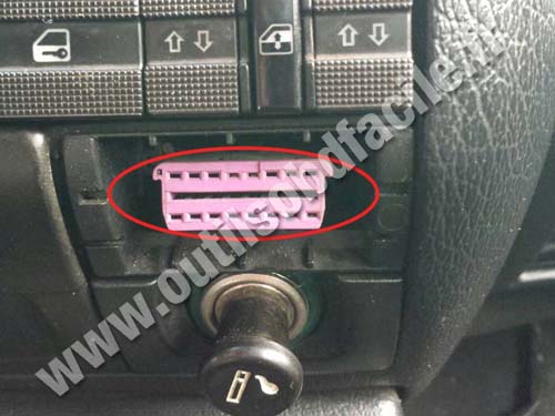 Volkswagen Vento - OBD2 Socket