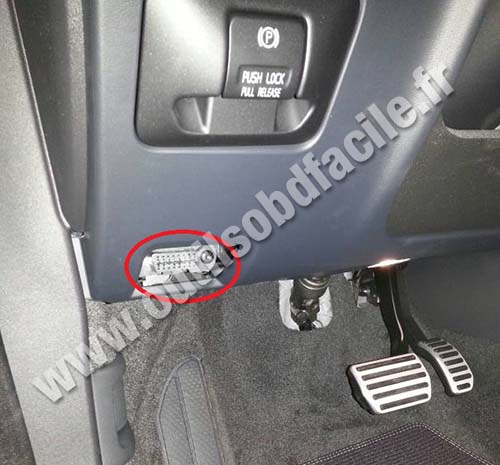 Volvo XC60 OBD2 Diag port