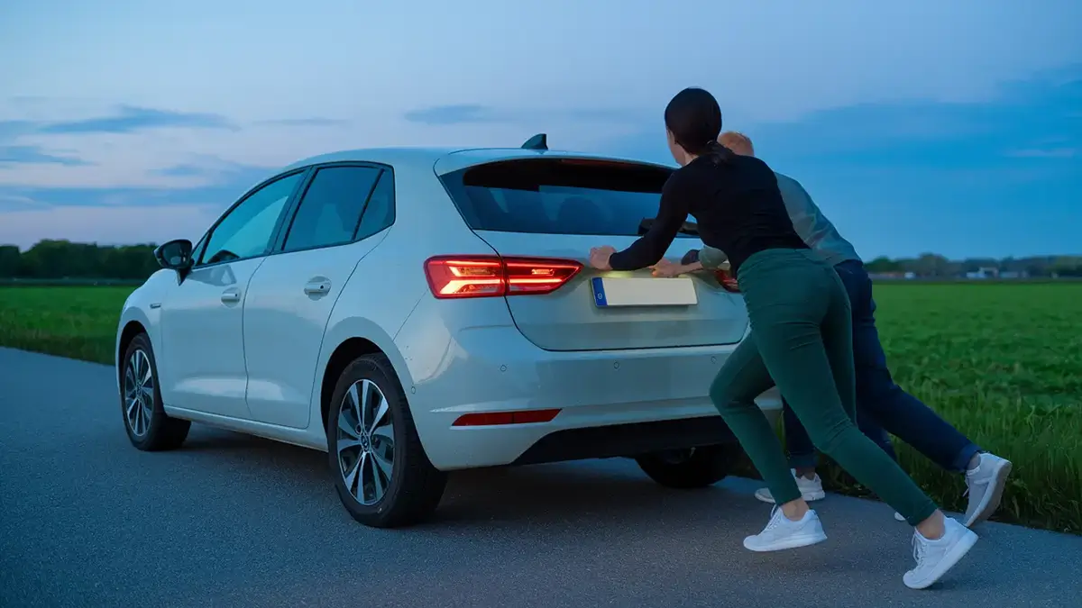 Ihr Auto ist liegengeblieben?