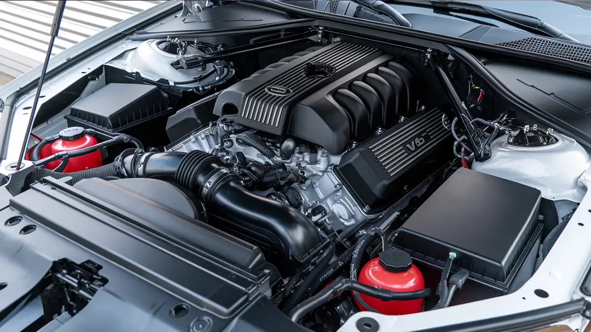 Die Position der Motorteile