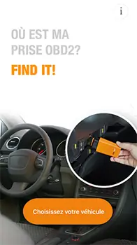 Mobile App Wo ist mein OBD2-Anschluss? Find it!
