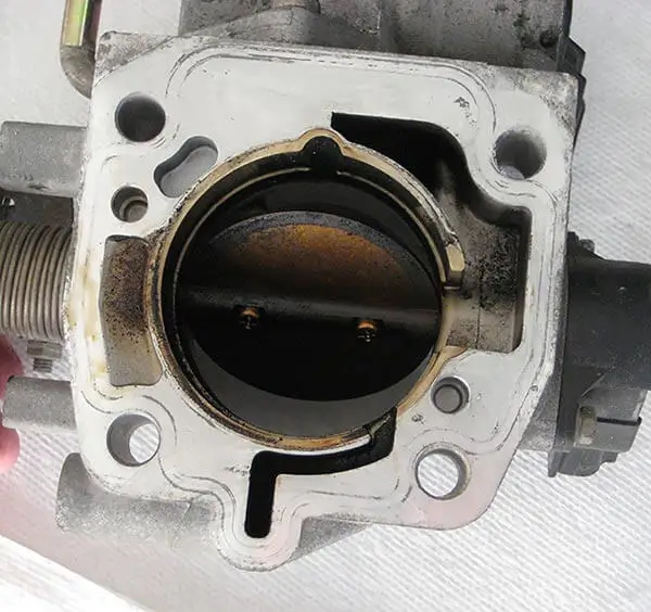 Schema Drosselklappe Auto