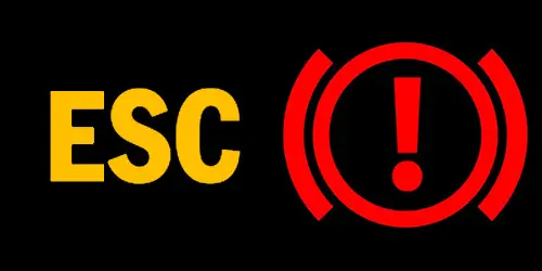ESC- und Bremskontrollleuchte bei Fiat
