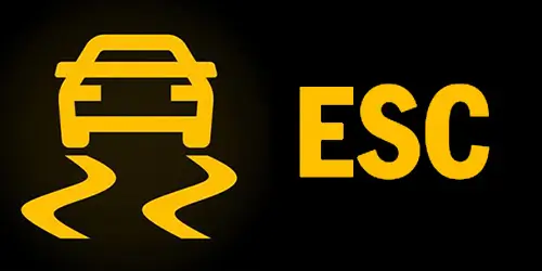 ESC-Kontrollleuchte Fiat