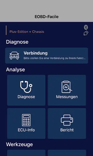 Die EOBD-Facile App