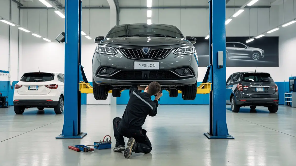 Ölwechselanzeige Lancia