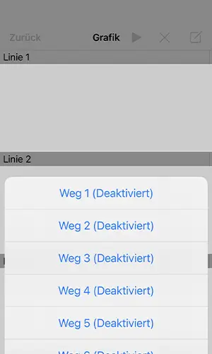 Aufzeichnung auf dem Smartphone
