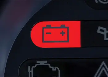 Batterieleuchte aktiv