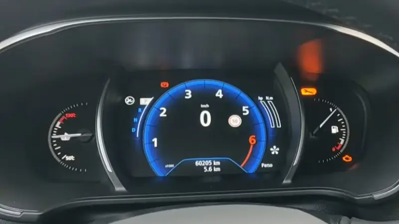 Ölwechselanzeige Renault Megane 4